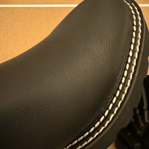 Dolce Vita Black Boot Leather Size 7.5 - Picture 1 of 10